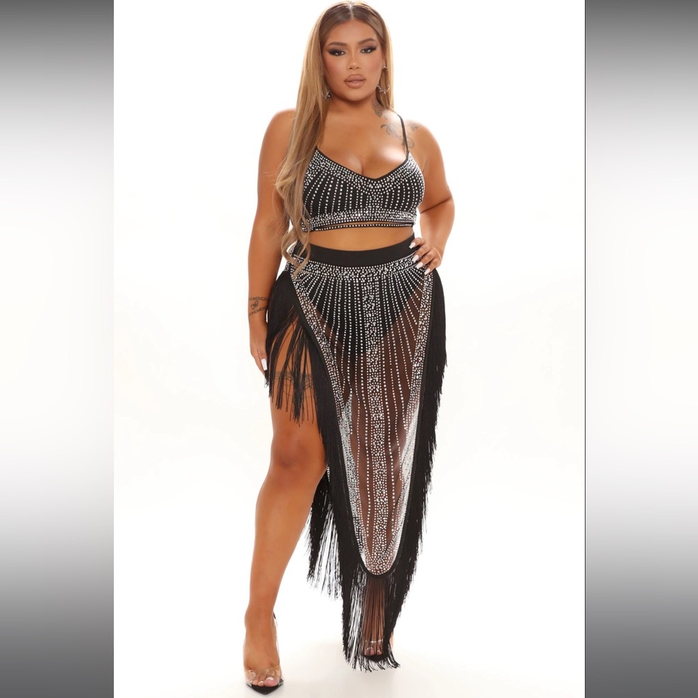 Glisten Maxi Skirt Set